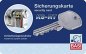 Preview: Sicherungskarte